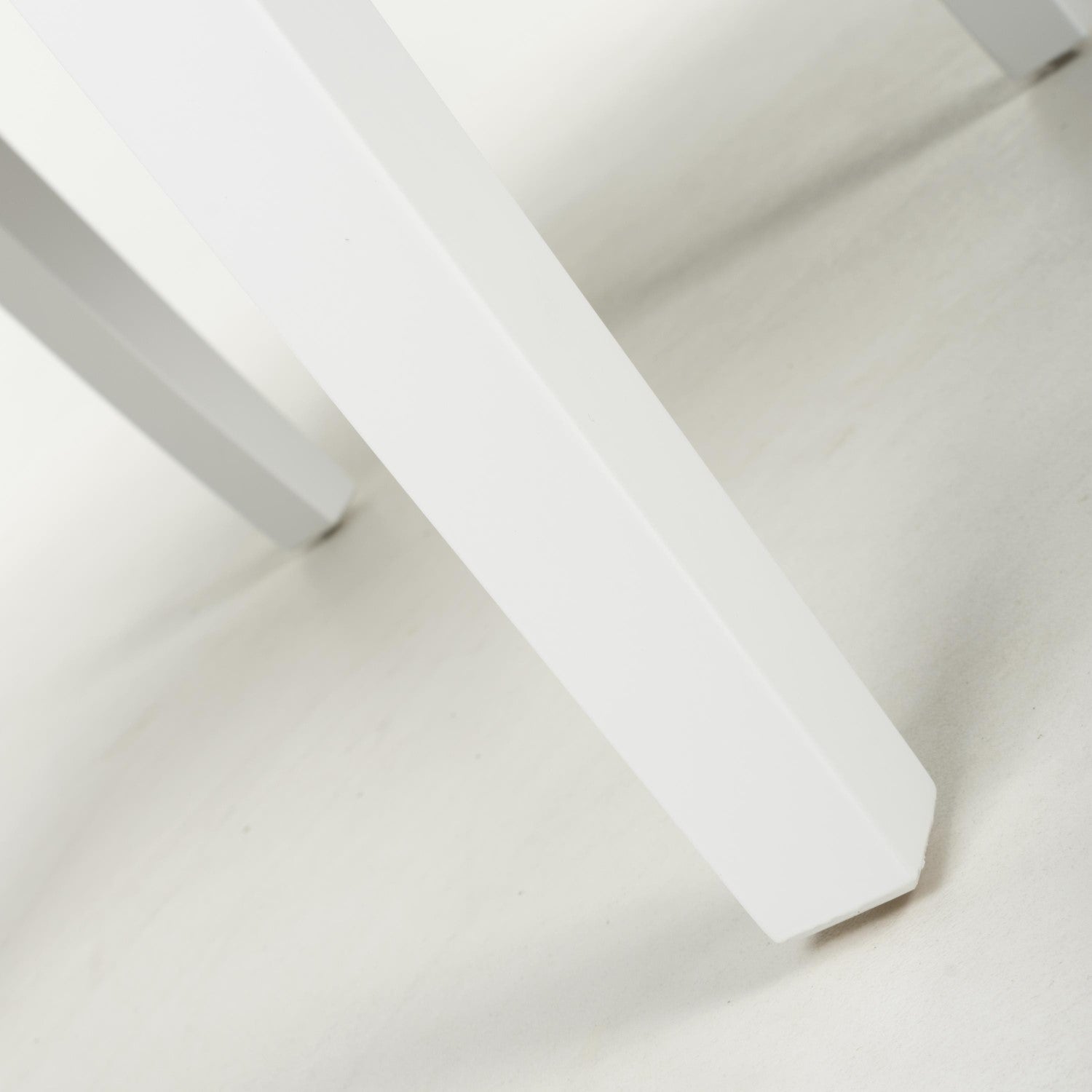 Green Fabric Waffle Back Dining Chair with White Wooden Legs