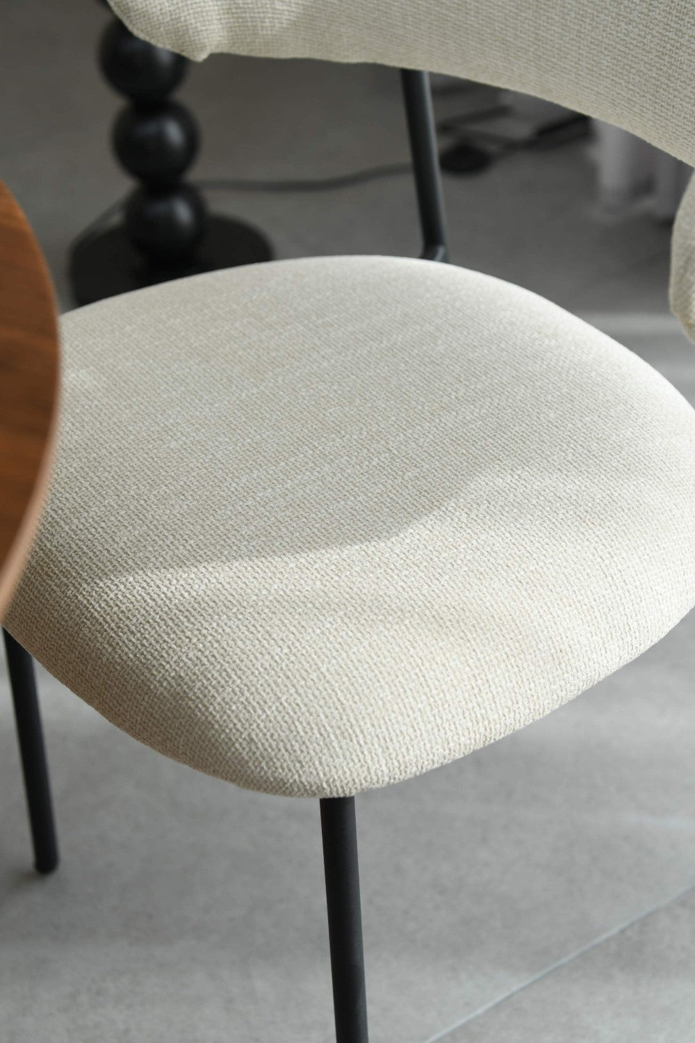 Marisa Linen Effect Natural Dining Chair