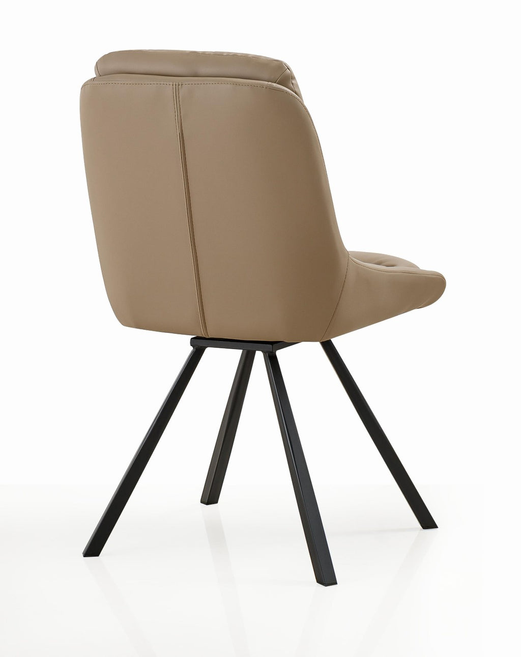Arnhem Leather Effect Mink Dining Chair