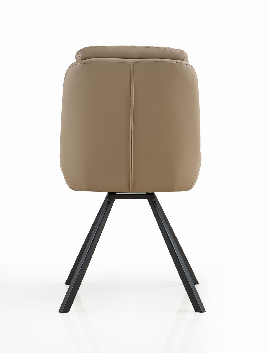 Arnhem Leather Effect Mink Dining Chair