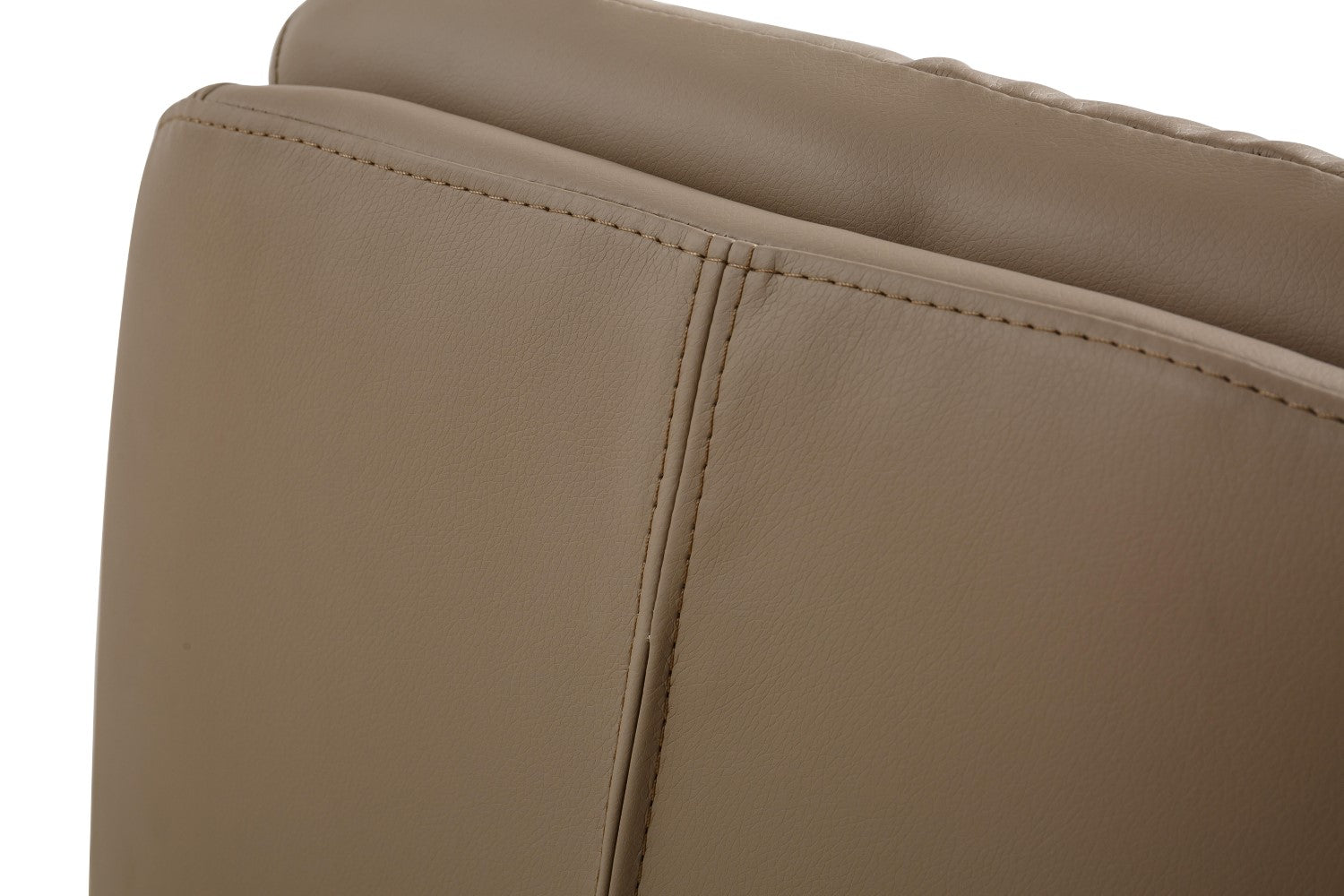 Arnhem Leather Effect Mink Dining Chair