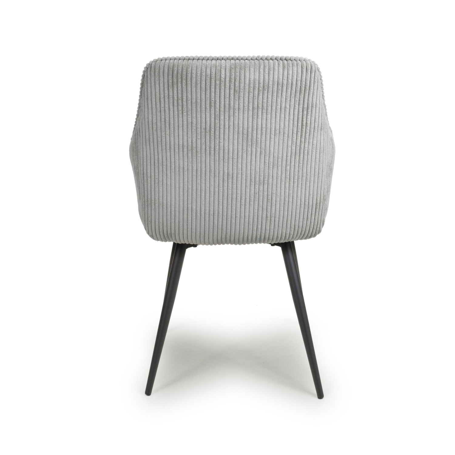 Denver Corduroy Light Grey Dining Chair