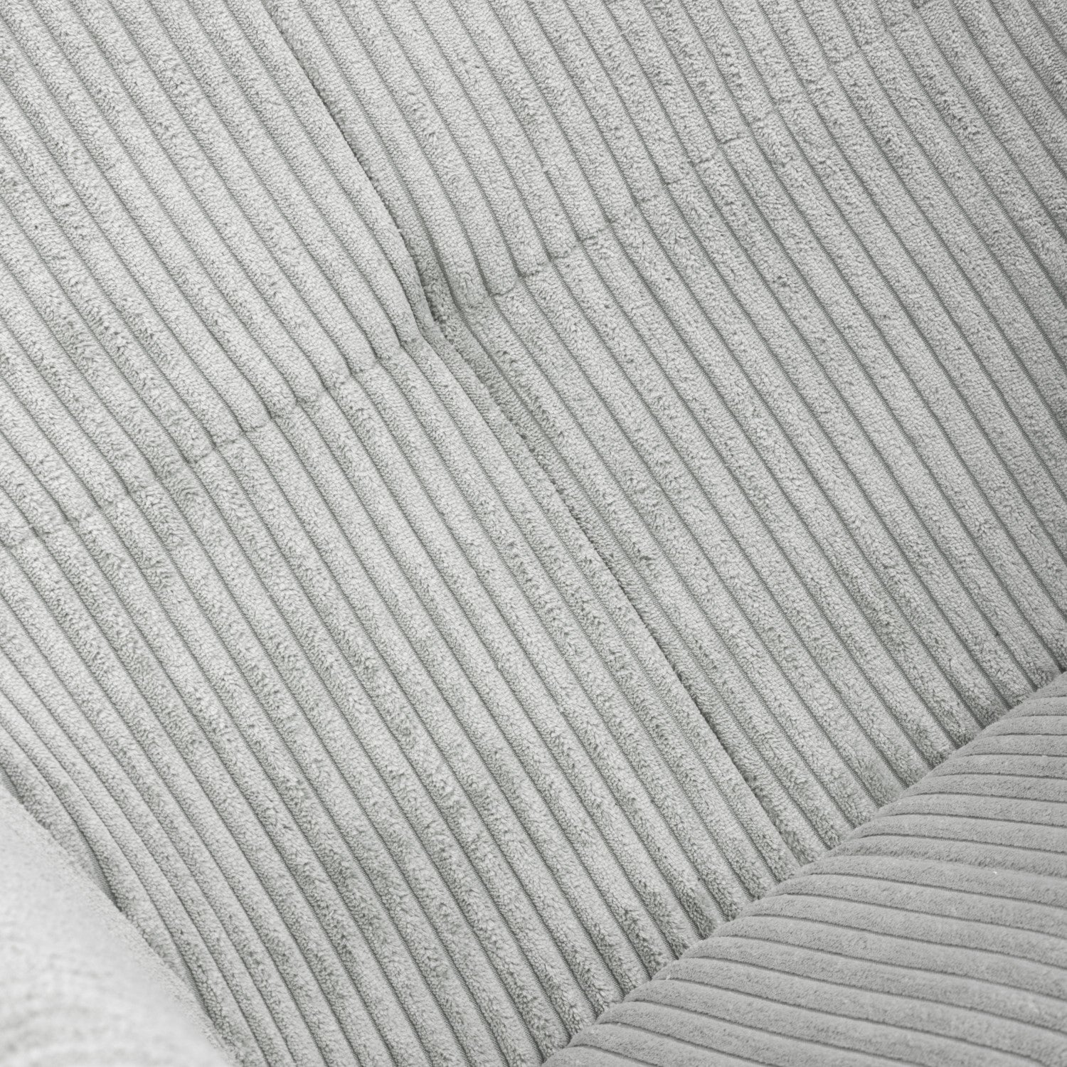 Denver Corduroy Light Grey Dining Chair