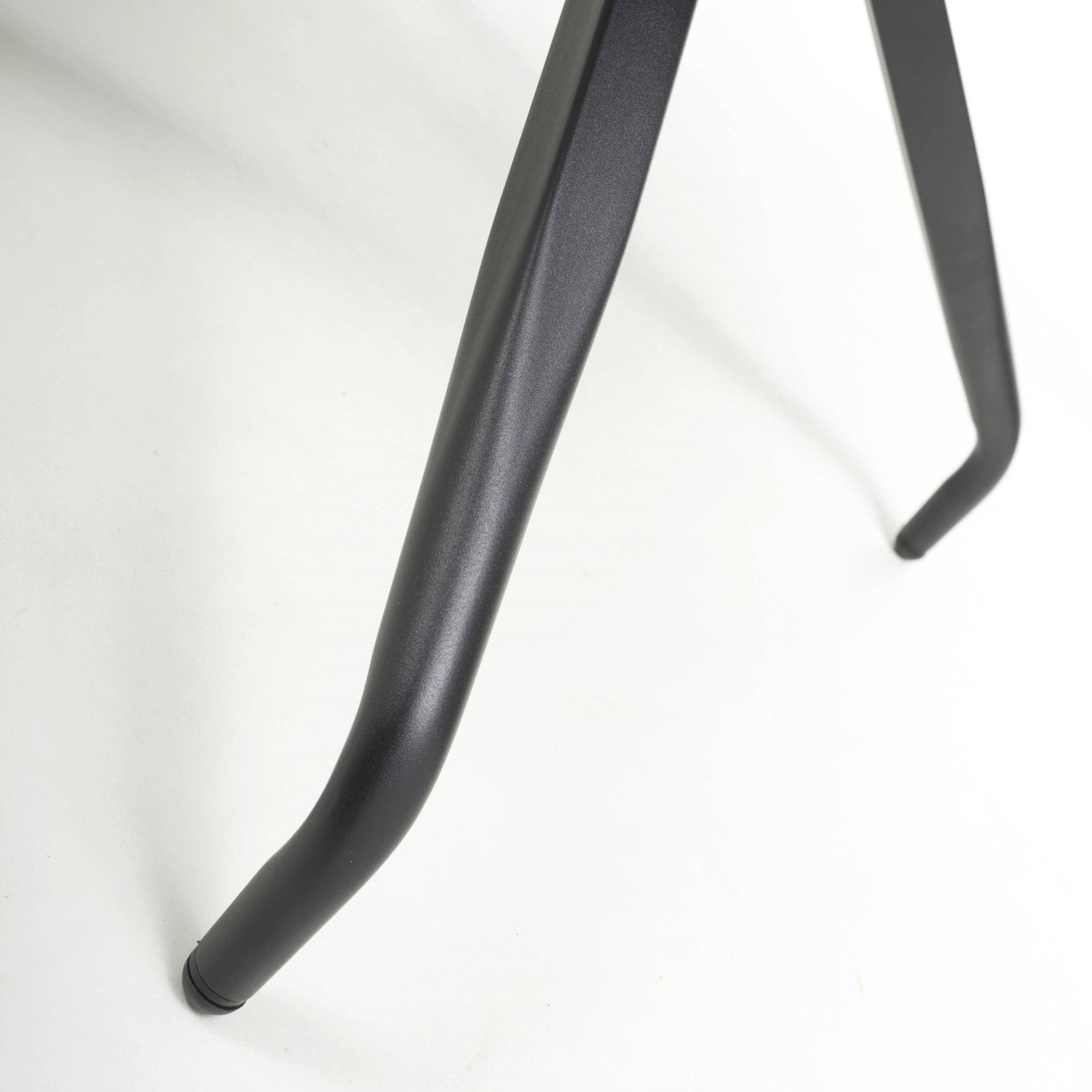 White Fabric Ribbed Swivel Dining Chair with Metal Legs