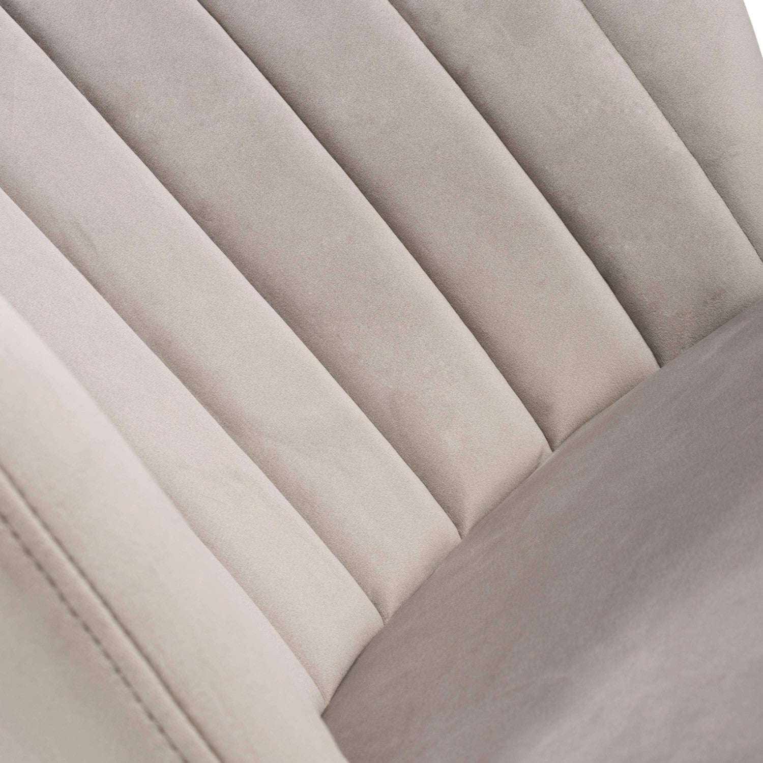 Sigma Brushed Velvet Mink Bar Stool