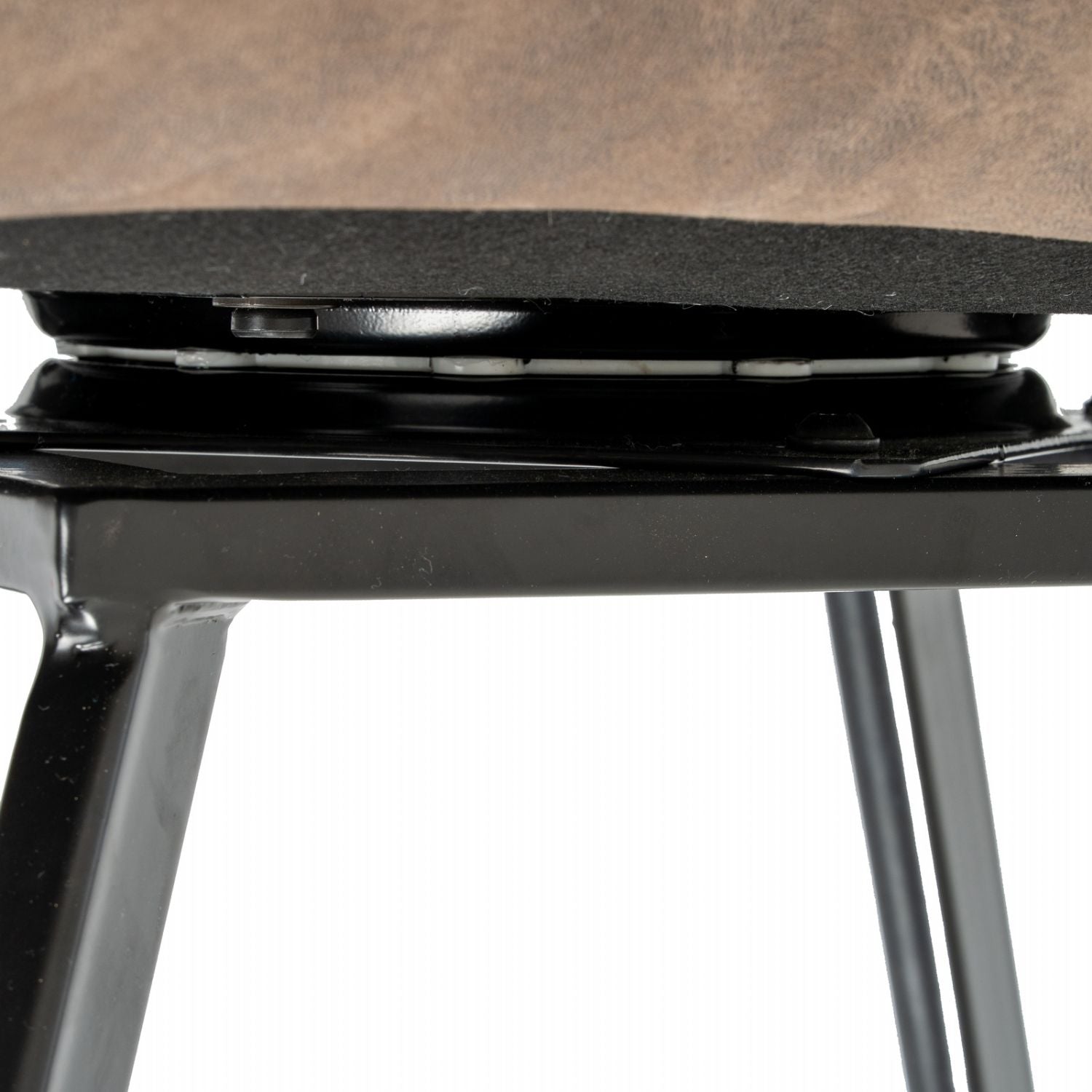 Malmo Coffee Swivel Dining Chair