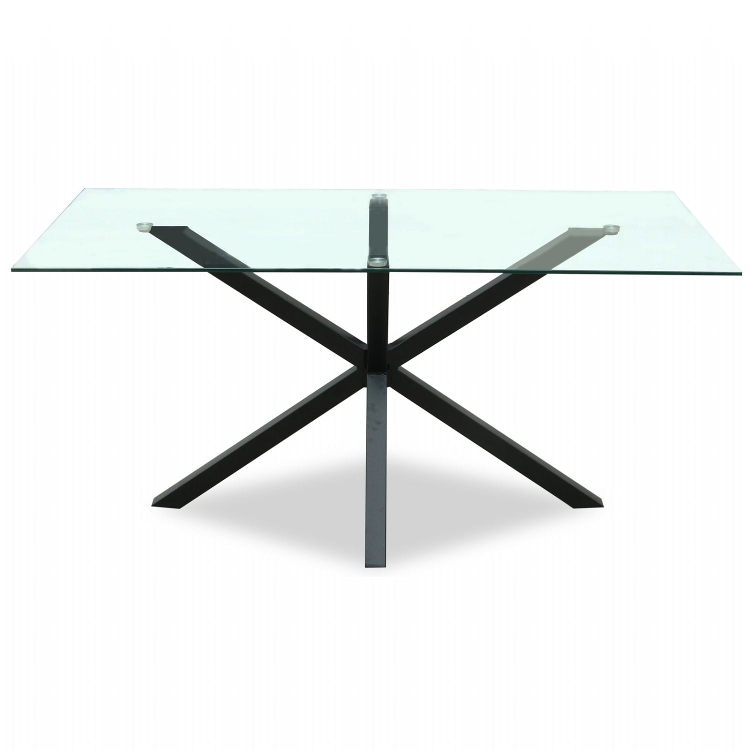 Monza Rectangular Glass Dining Table