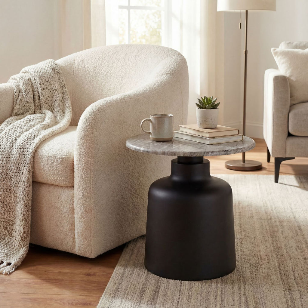 Oura Round Side Table