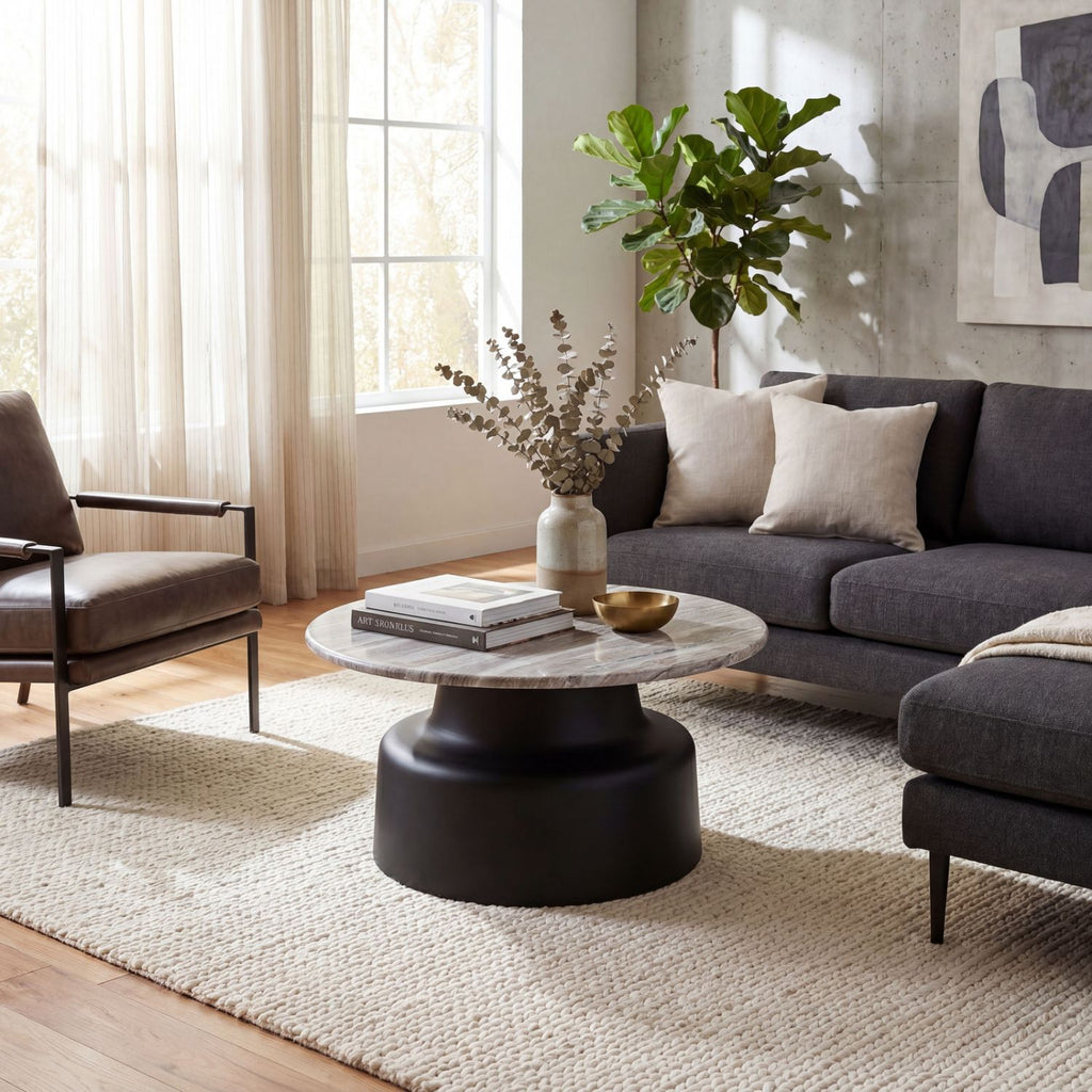 Oura Round Coffee Table