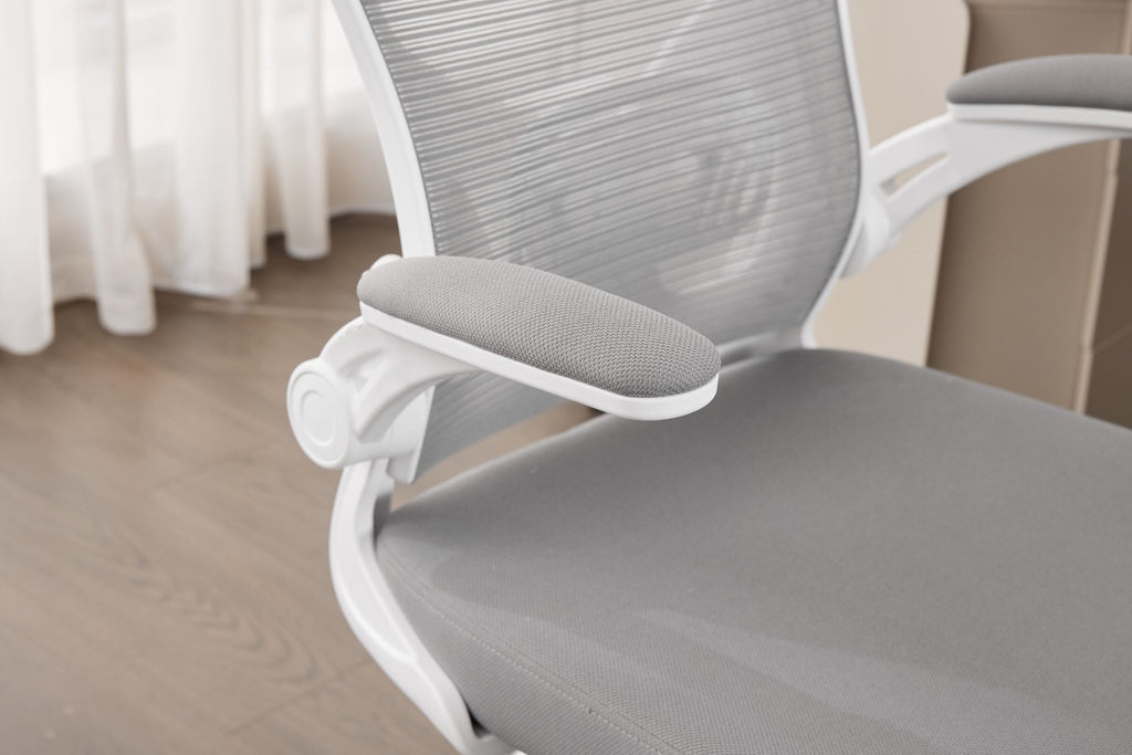 Prime Mesh Grey White Office Chair