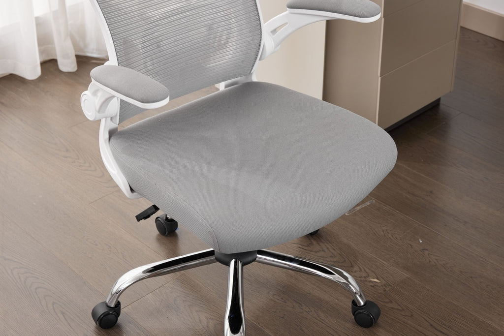 Prime Mesh Grey White Office Chair