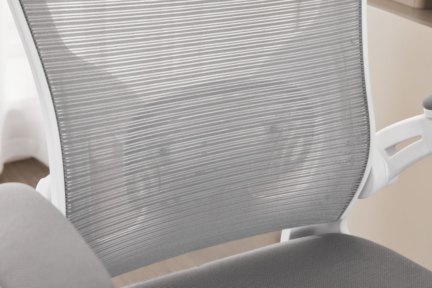 Prime Mesh Grey White Office Chair
