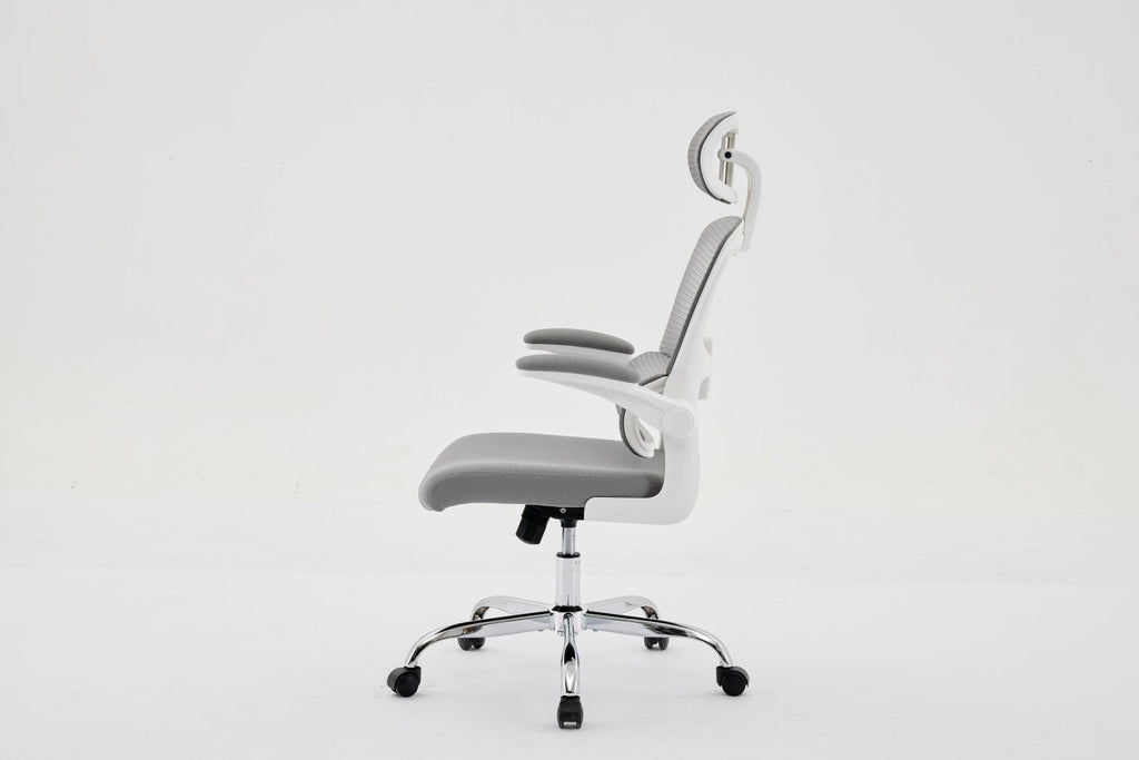 Supreme Mesh Grey White Office Chair