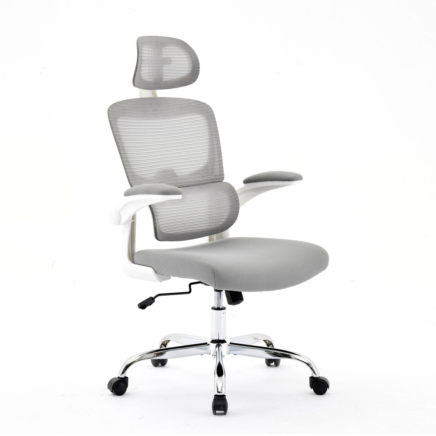 Supreme Mesh Grey White Office Chair