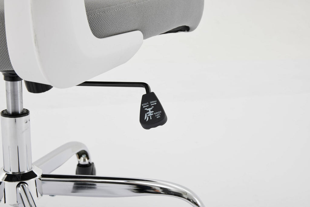 Supreme Mesh Grey White Office Chair