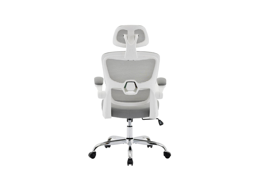 Supreme Mesh Grey White Office Chair