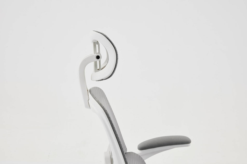 Supreme Mesh Grey White Office Chair