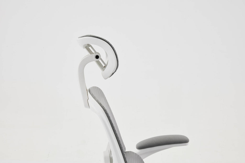 Supreme Mesh Grey White Office Chair