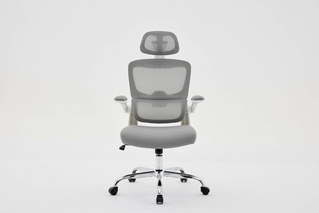 Supreme Mesh Grey White Office Chair