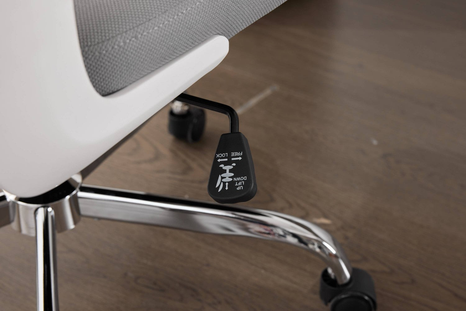 Supreme Mesh Grey White Office Chair