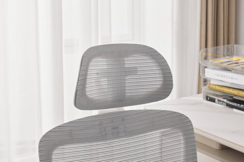 Supreme Mesh Grey White Office Chair