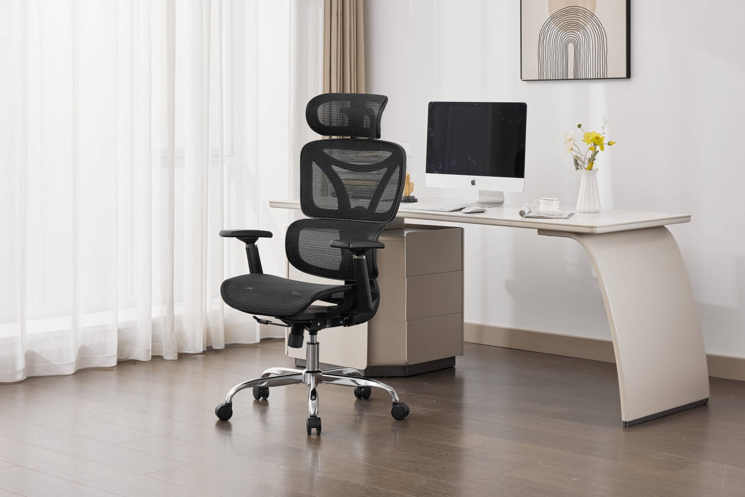Elite Mesh Black Office Chair