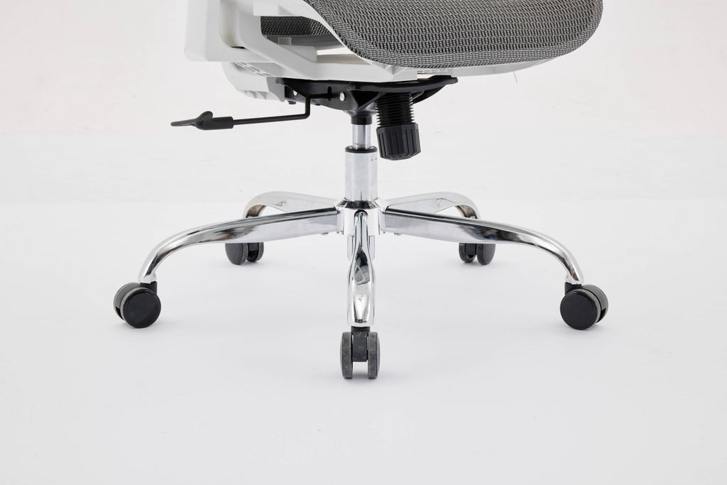 Elite Mesh Grey White Office Chair