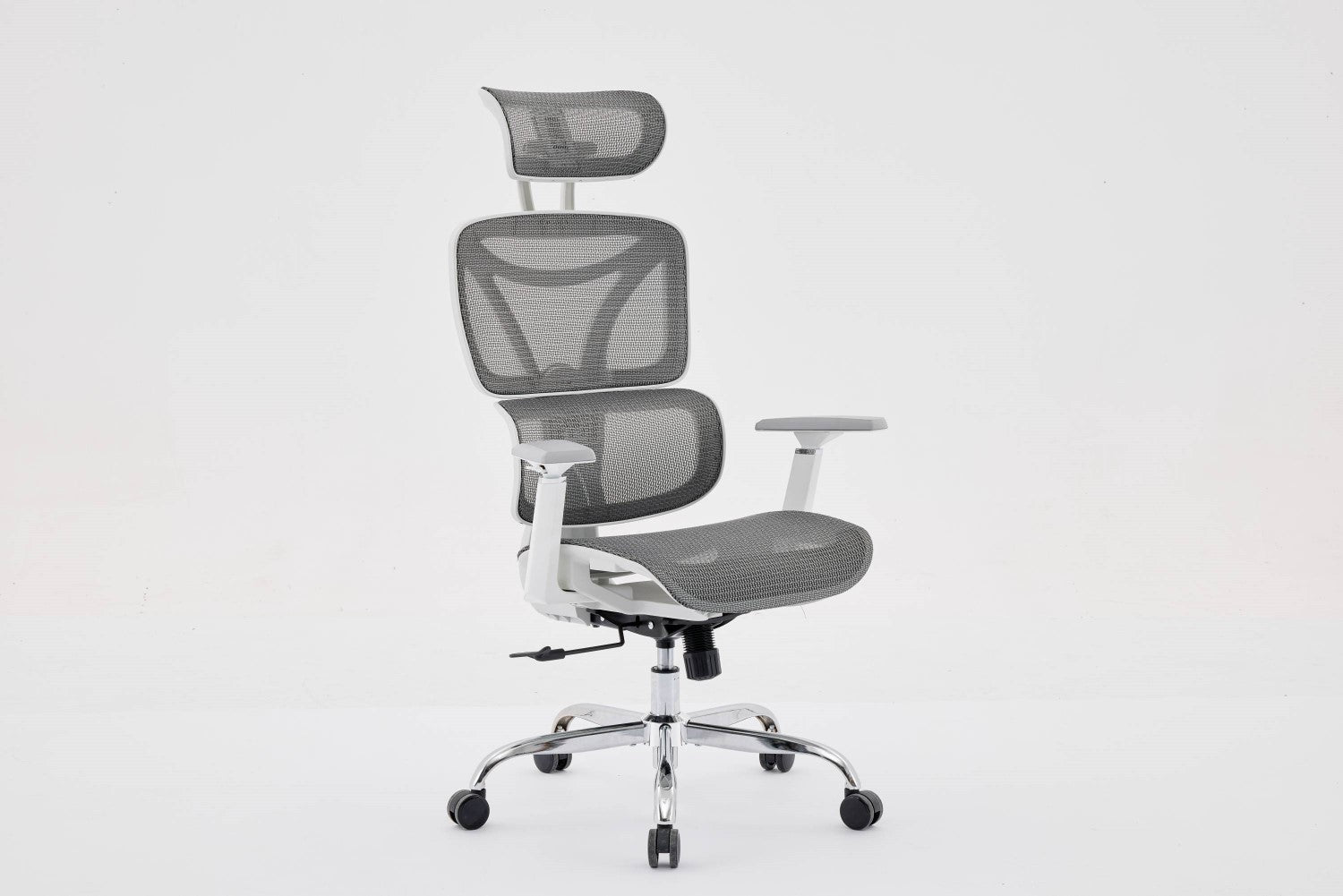 Elite Mesh Grey White Office Chair
