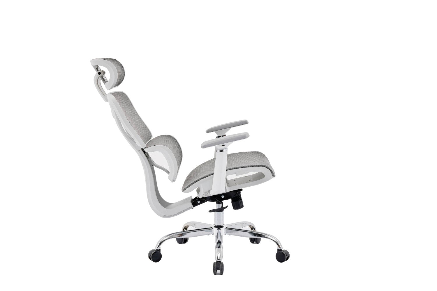 Elite Mesh Grey White Office Chair