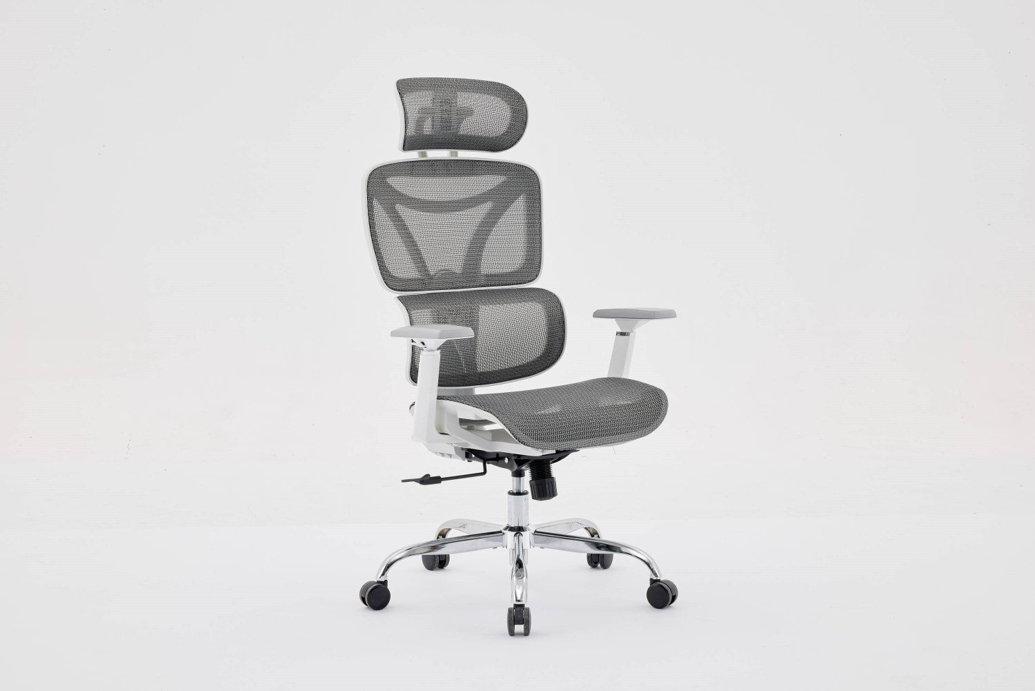 Elite Mesh Grey White Office Chair