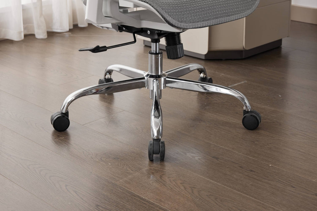 Elite Mesh Grey White Office Chair