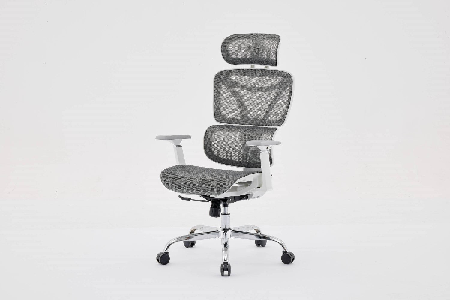 Elite Mesh Grey White Office Chair