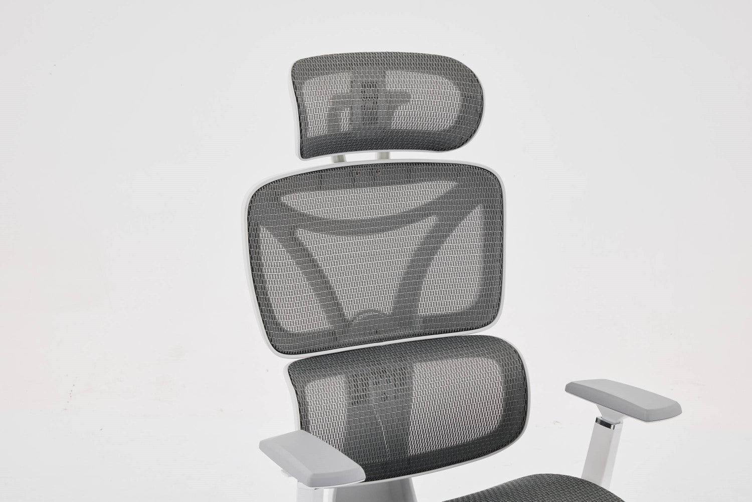 Elite Mesh Grey White Office Chair