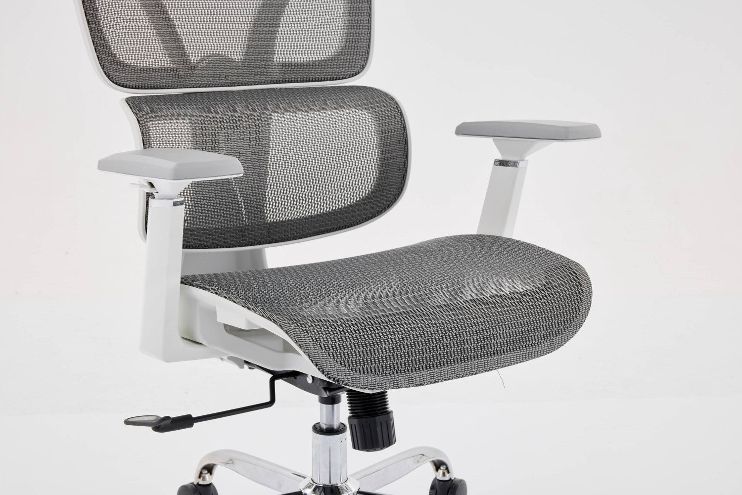 Elite Mesh Grey White Office Chair