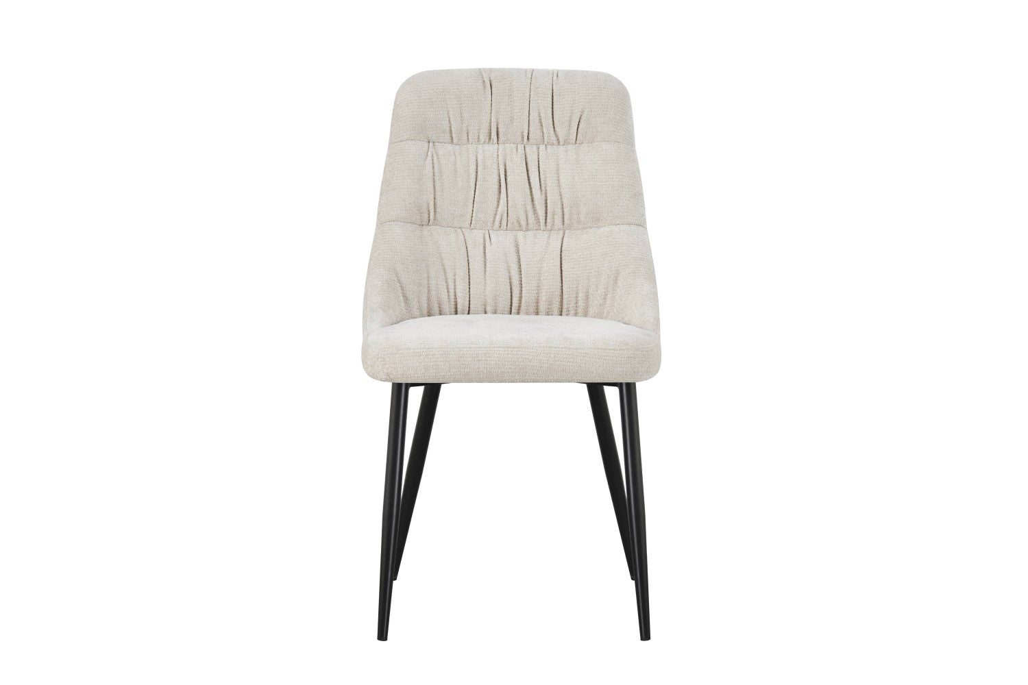 Rhodes Chenille Effect Natural Dining Chair