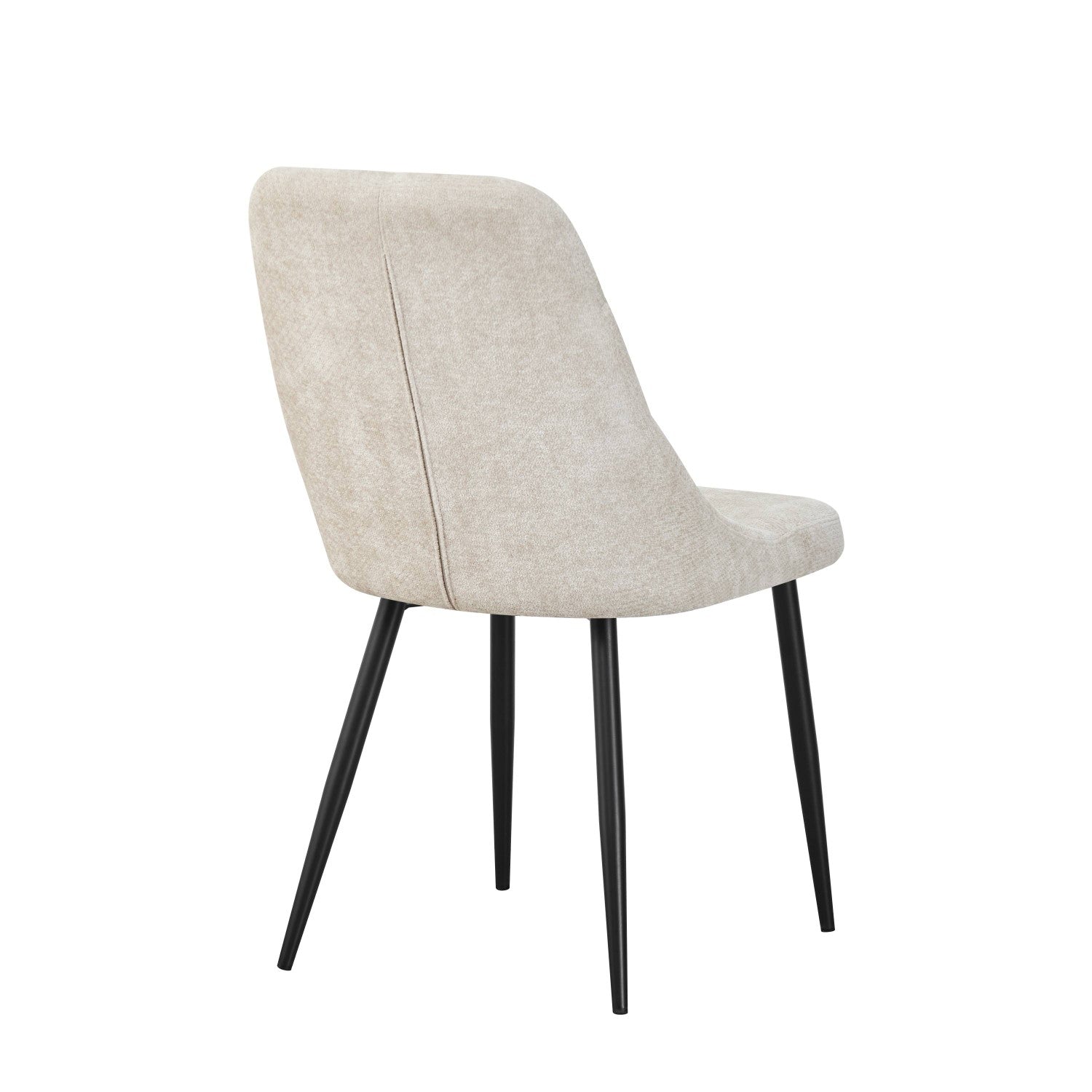 Rhodes Chenille Effect Natural Dining Chair