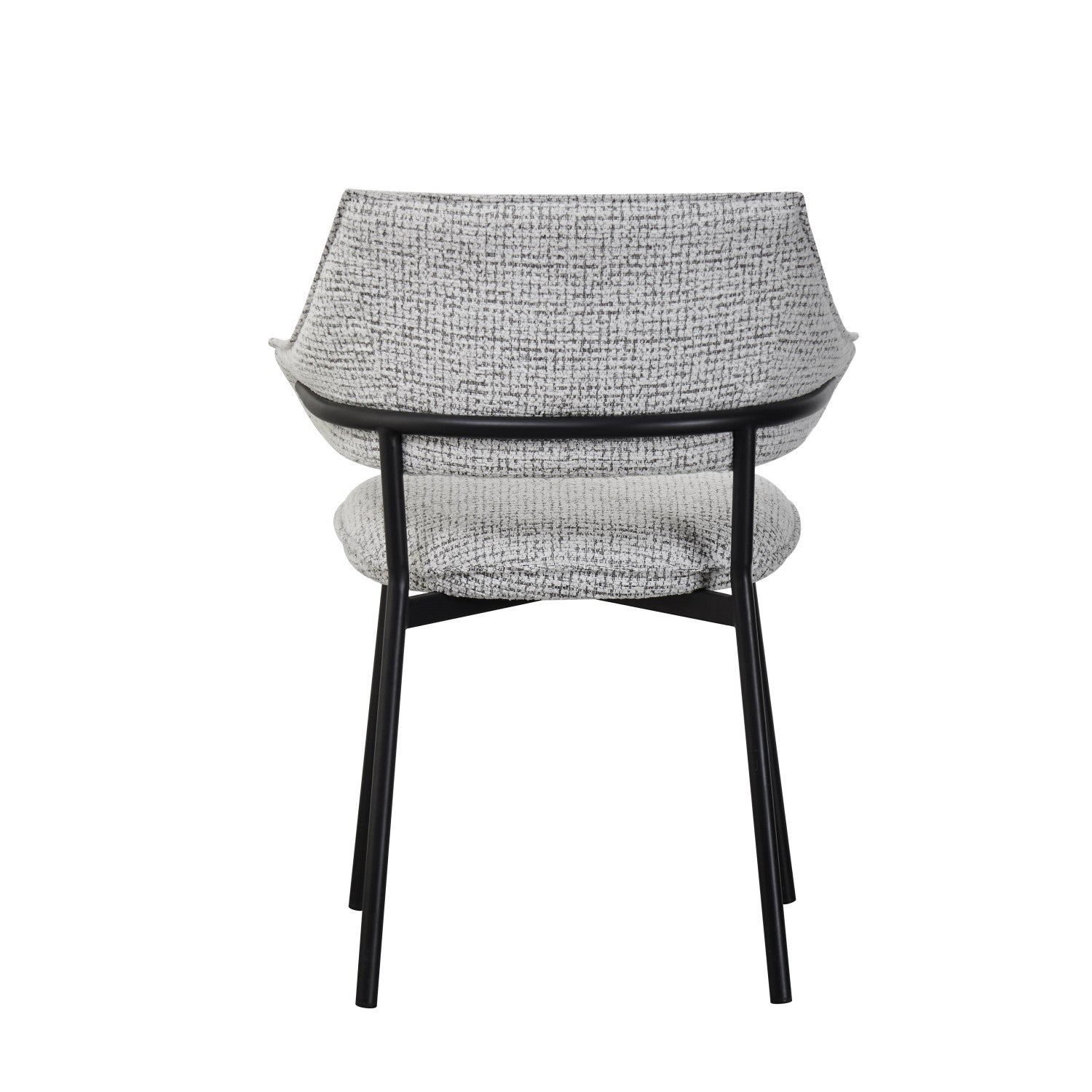 Geneva Textured Smoke Grey Dining Chair