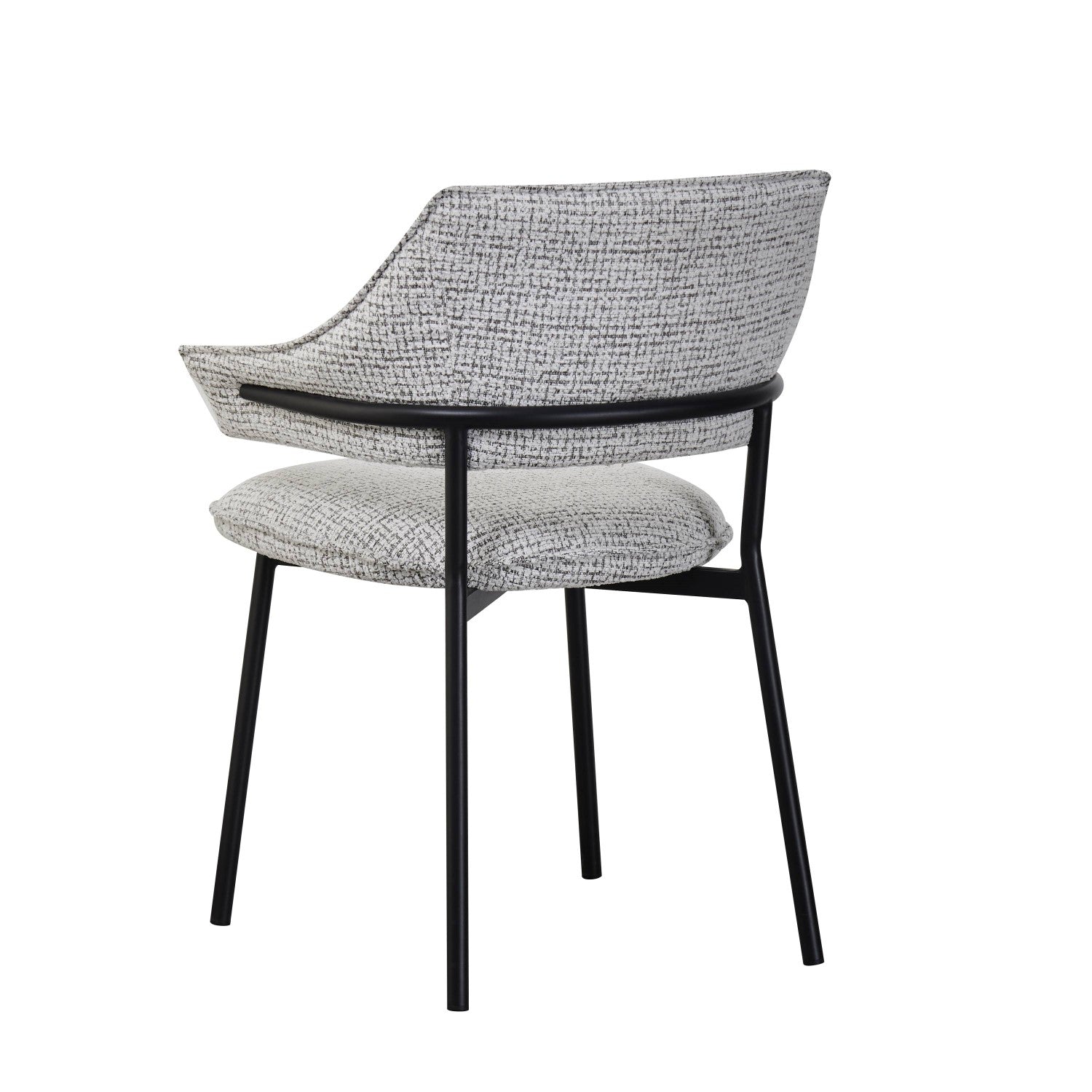 Geneva Textured Smoke Grey Dining Chair