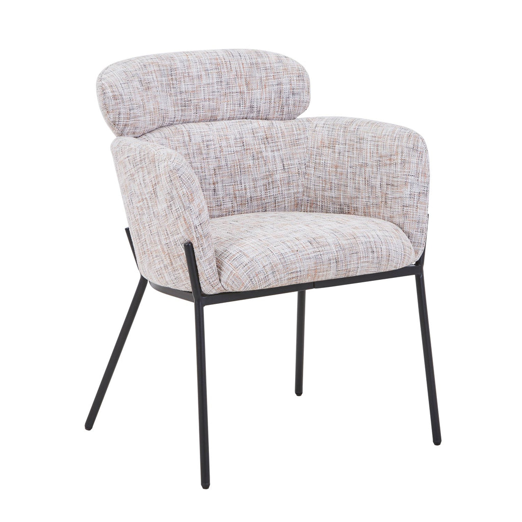 Rome Light Toffee Accent Chair