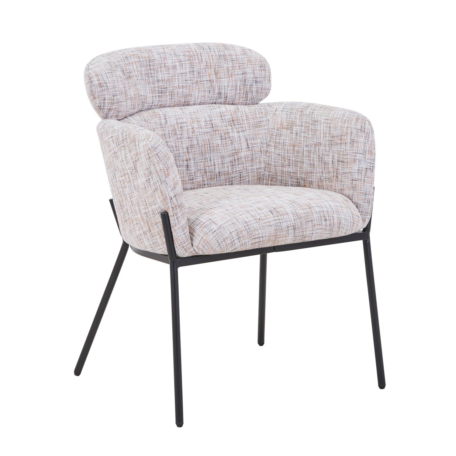 Rome Light Toffee Accent Chair