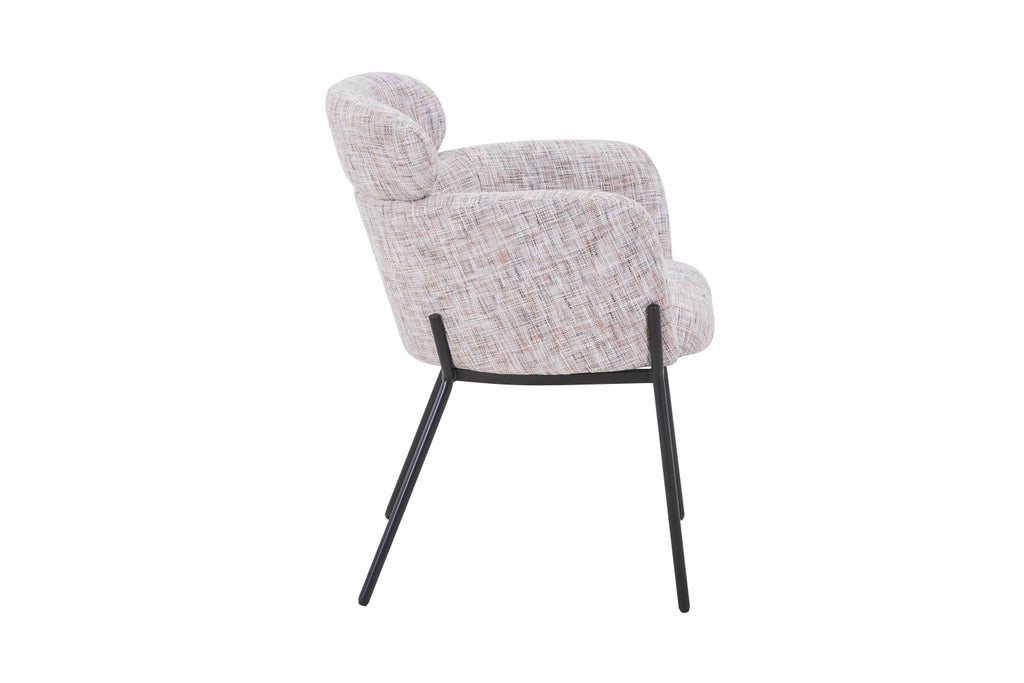 Rome Light Toffee Accent Chair