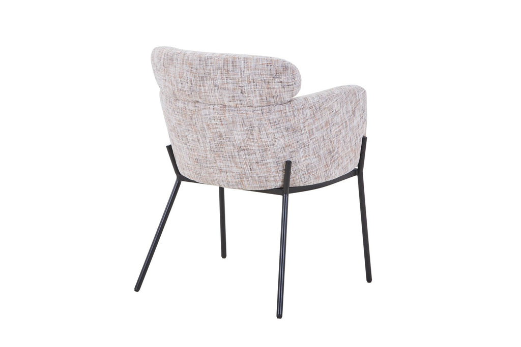 Rome Light Toffee Accent Chair