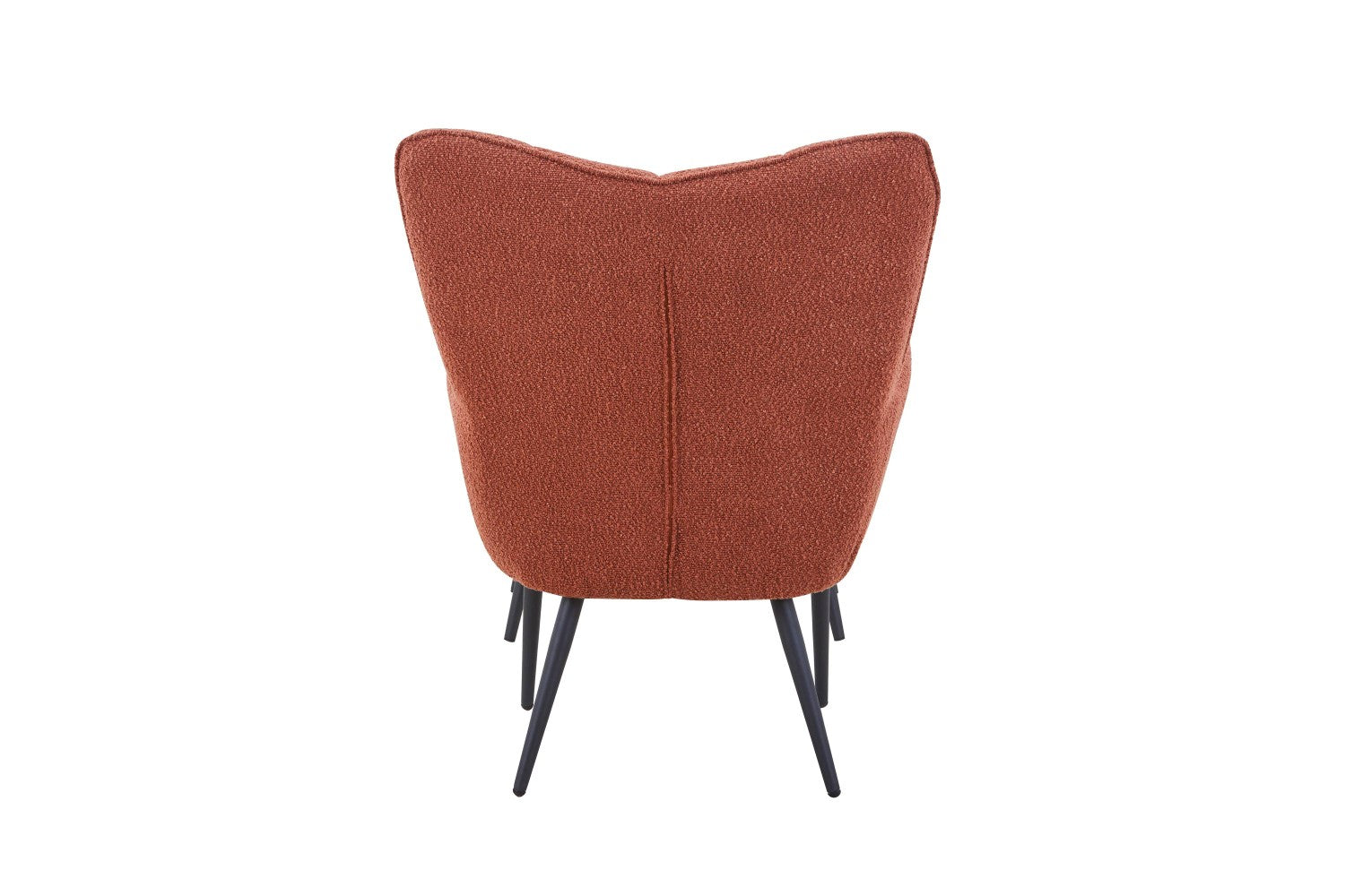 Paris Boucle Copper Armchair and Footstool