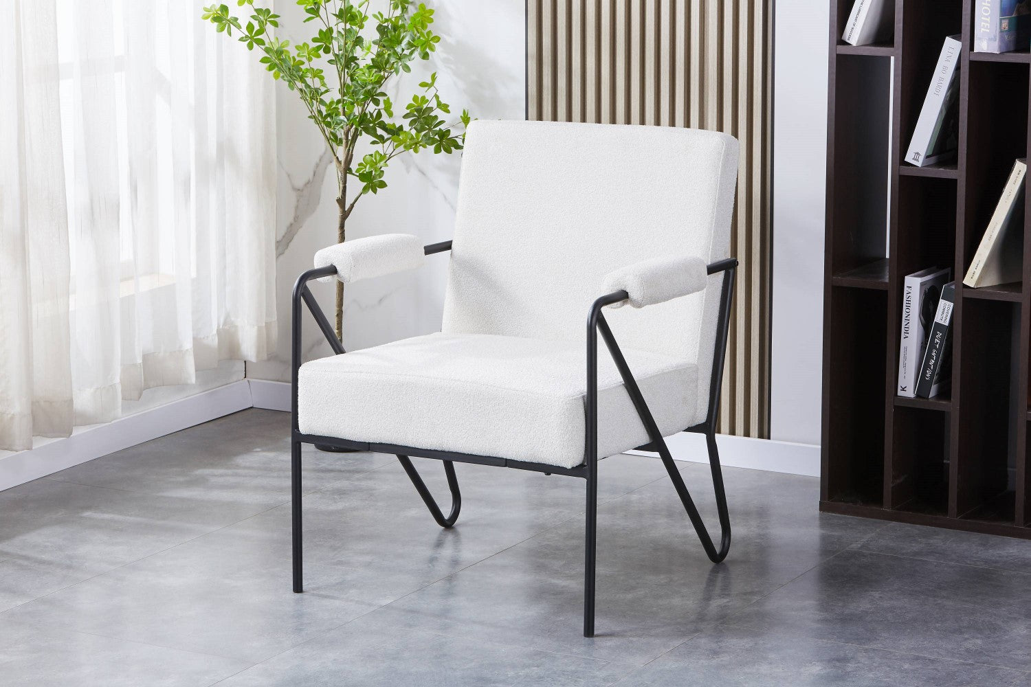 Oslo Speckled Natural Armchair