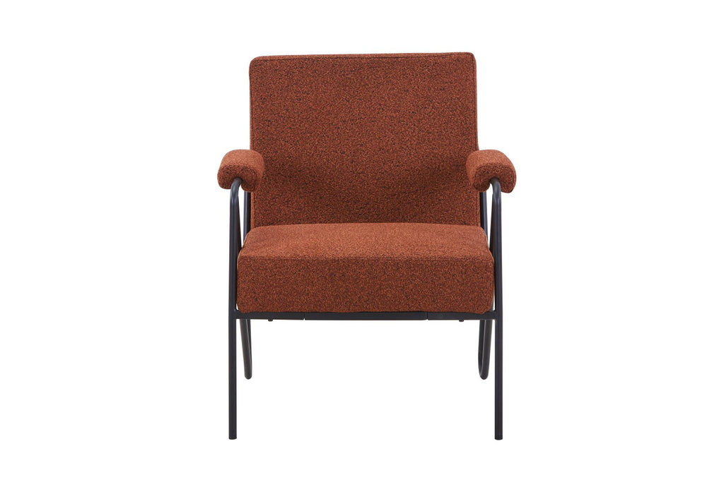 Oslo Speckled Burnt Orange Armchair