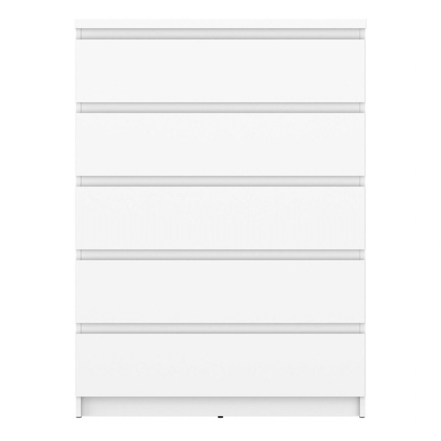 Fribo Chest Of 5 Drawers in Alpine White