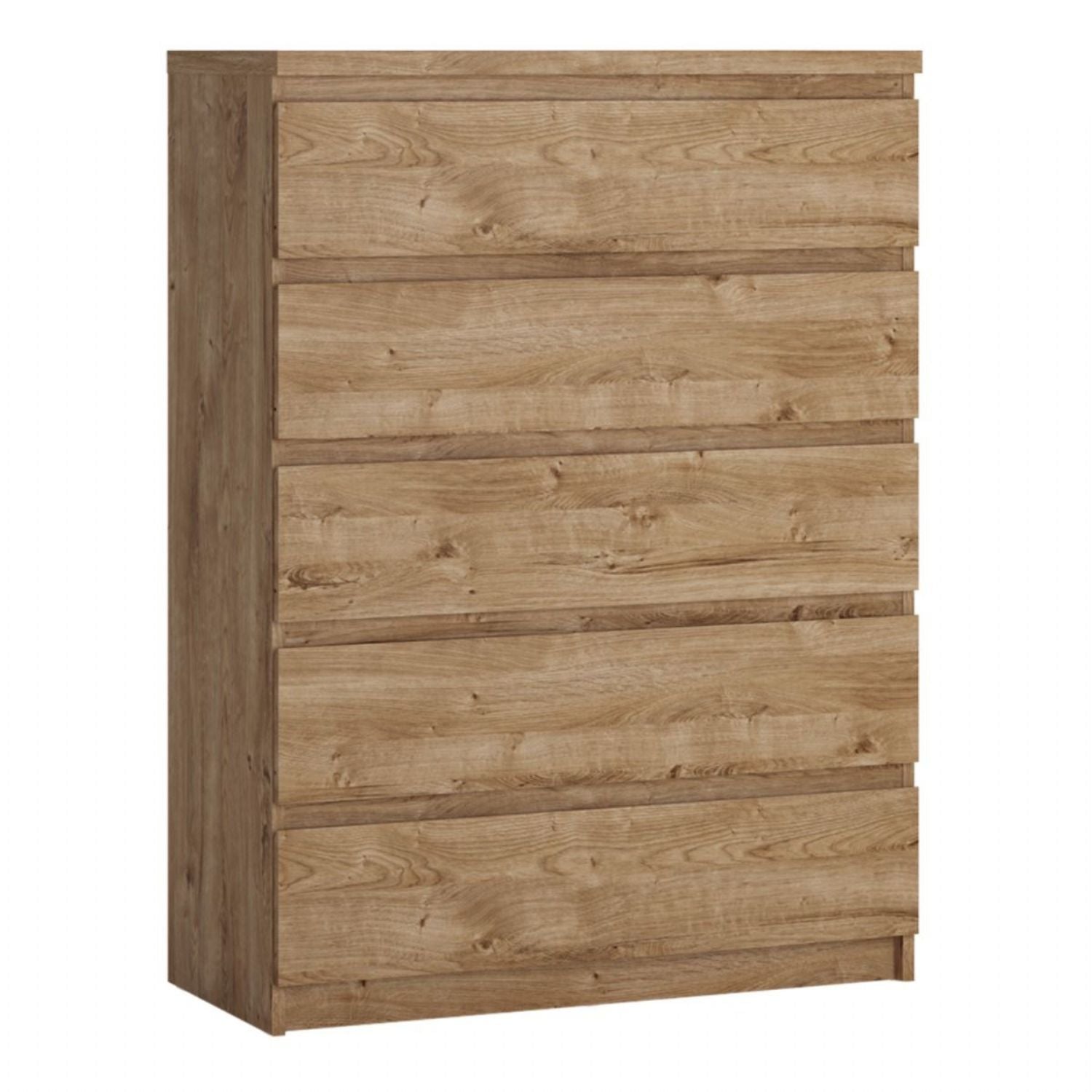 Fribo Chest of 5 Drawers in Golden Ribbeck Oak