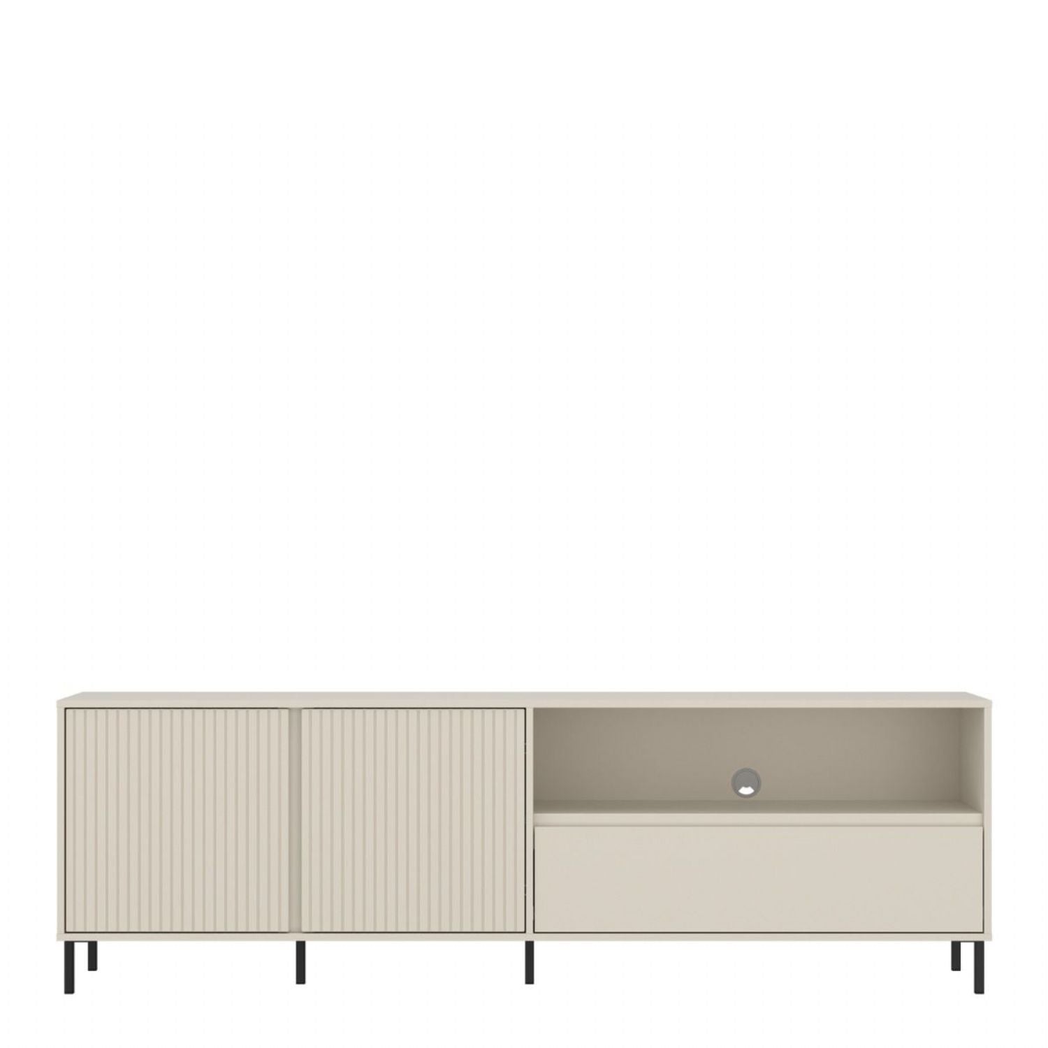 Avenale TV Cabinet 2 Door 1 Drawer in Cashmere