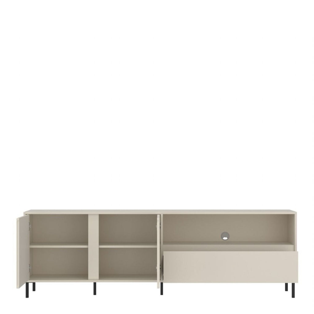 Avenale TV Cabinet 2 Door 1 Drawer in Cashmere