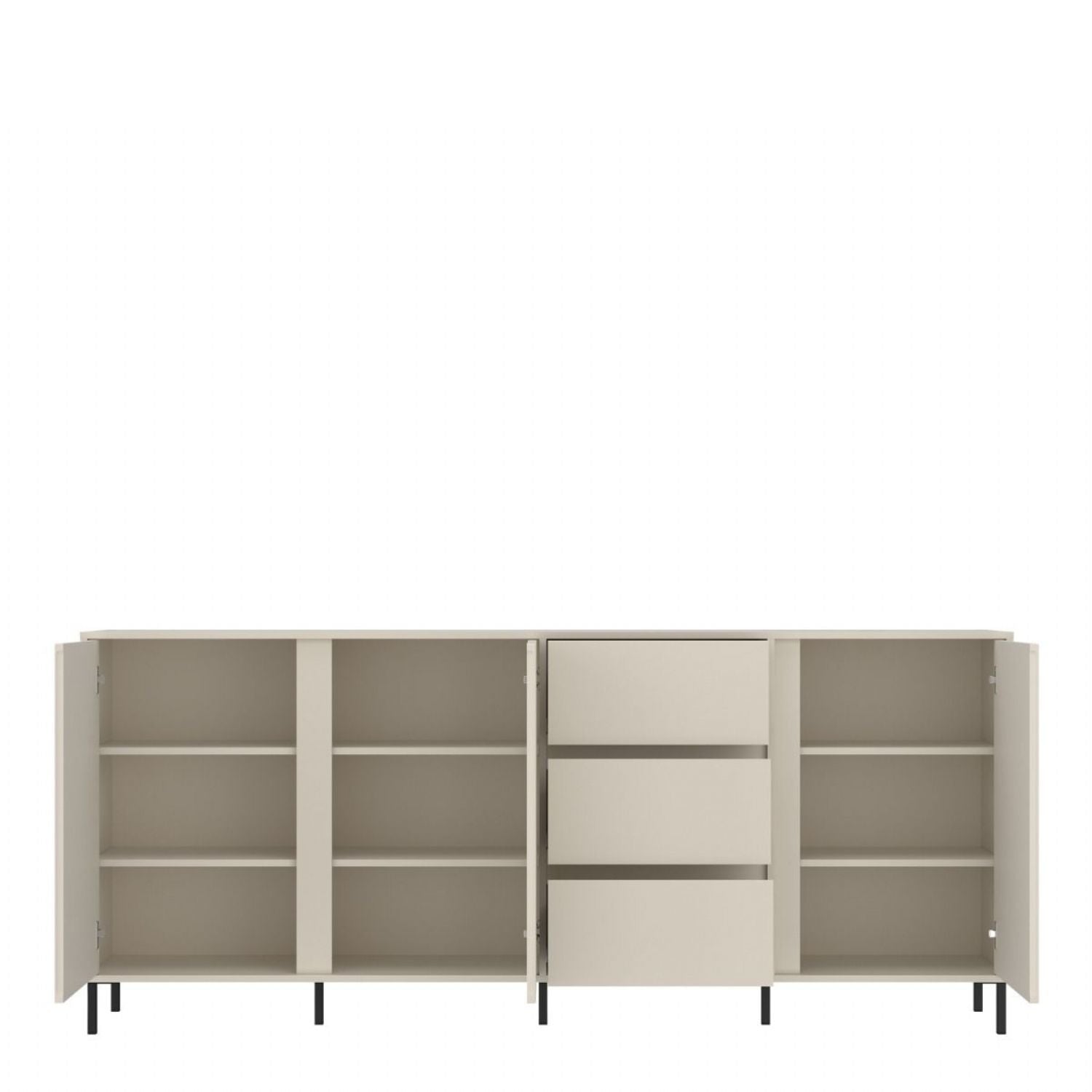 Avenale Sideboard 3 Door 3 Drawer in Cashmere
